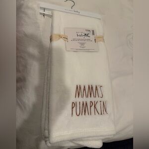 Rae Dunn Soft Plush Baby Blanket - Cream